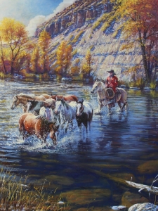 First Snow on Snake River